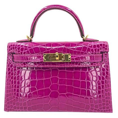 hermes mini kelly bag size|hermes kelly crocodile price.